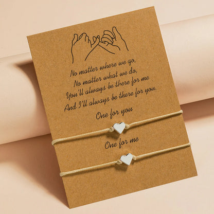 Vintage Friendship/Love Bracelets Set (2-8 PCS) – Adjustable Love Bracelets