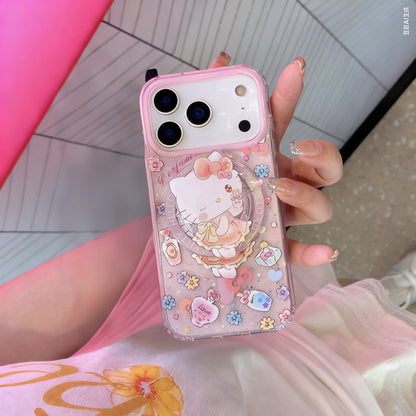 Cute Hello Kitty Phone Case – Anti-Drop Cover for iPhone 17, 16, 15, 14, 13 Pro Max