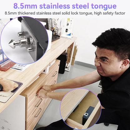 Smart Drawer Lock - Electronic Cabinet Lock with IC Card &amp; TTlock App Control for Hidden Security