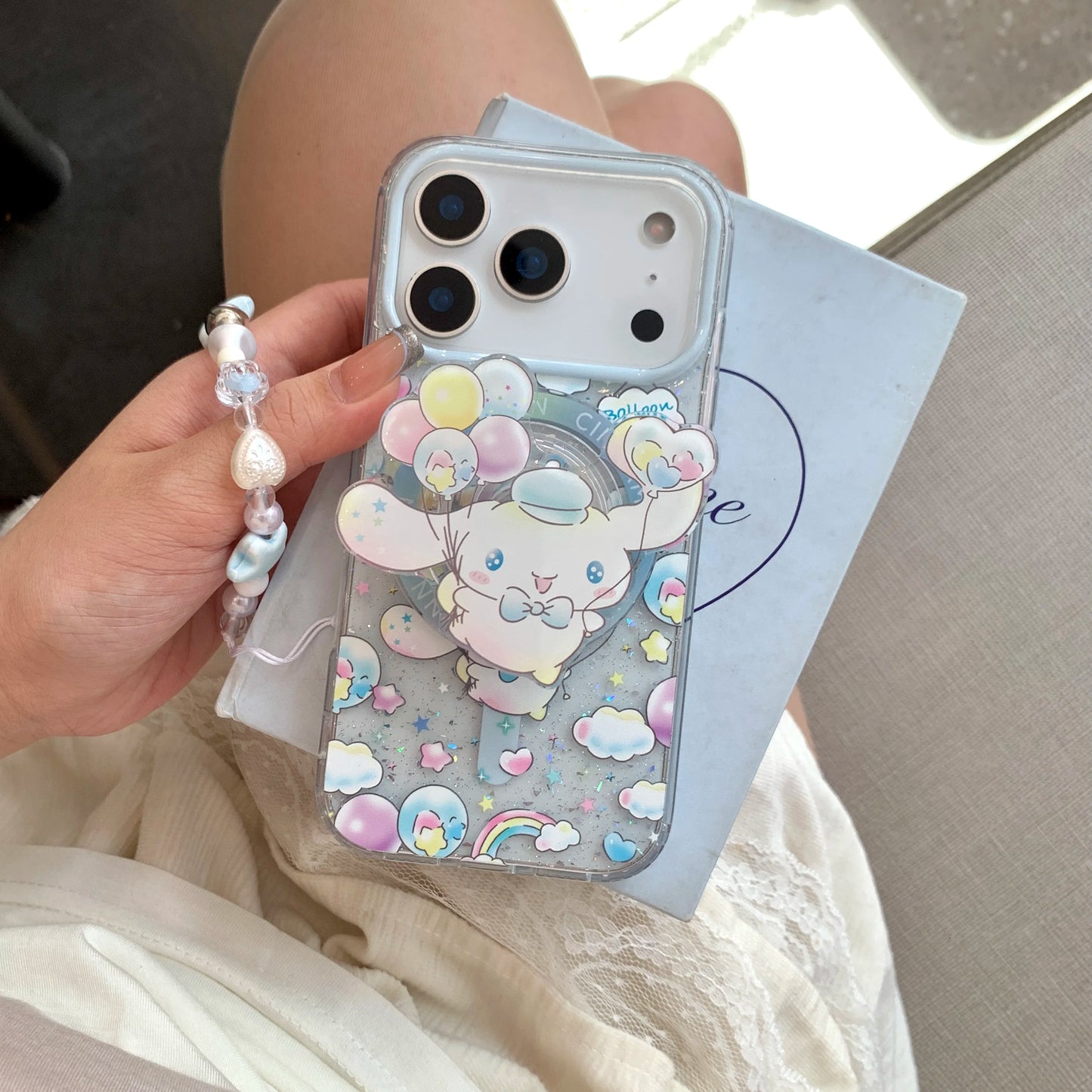 Cute Hello Kitty Phone Case – Anti-Drop Cover for iPhone 17, 16, 15, 14, 13 Pro Max