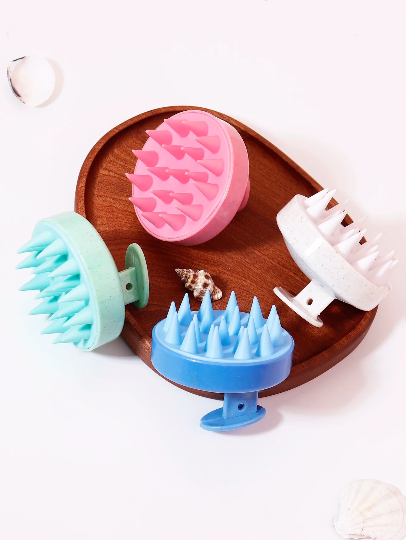 Silicone Scalp Massage Brush – Shampoo Brush for Hair Washing | Salon &amp; Home