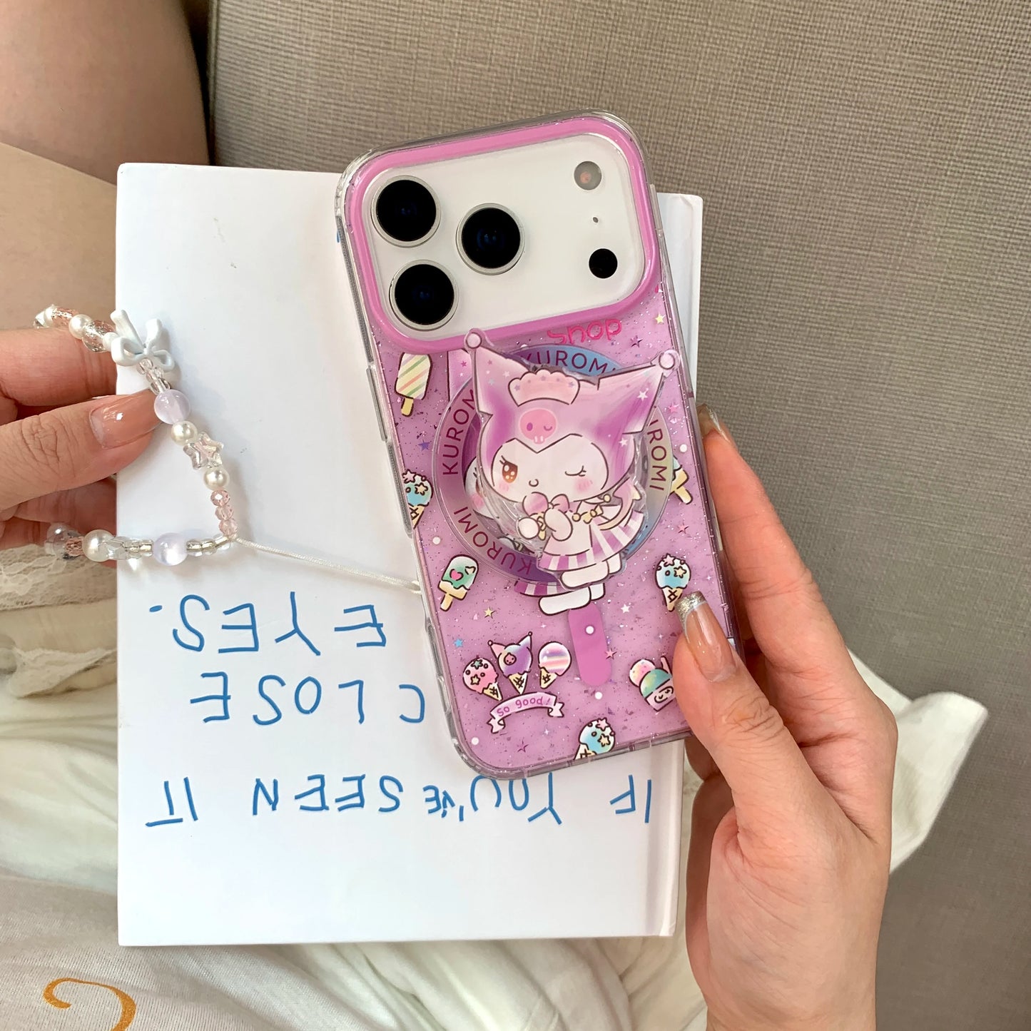 Cute Hello Kitty Phone Case – Anti-Drop Cover for iPhone 17, 16, 15, 14, 13 Pro Max