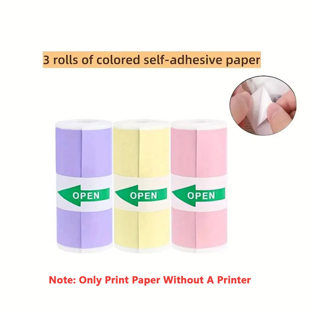 Portable Thermal Mini Printer – Bluetooth Pocket Printer for iOS & Android | Wireless Photo, Label & QR Code Printing