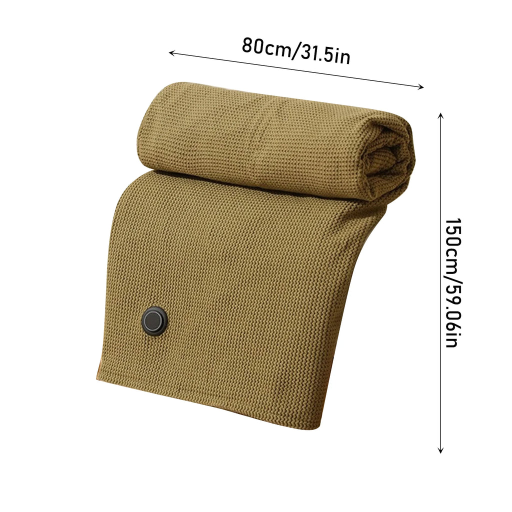 USB Portable Heating Blanket - Dual-Use Shoulder & Knee Warmer