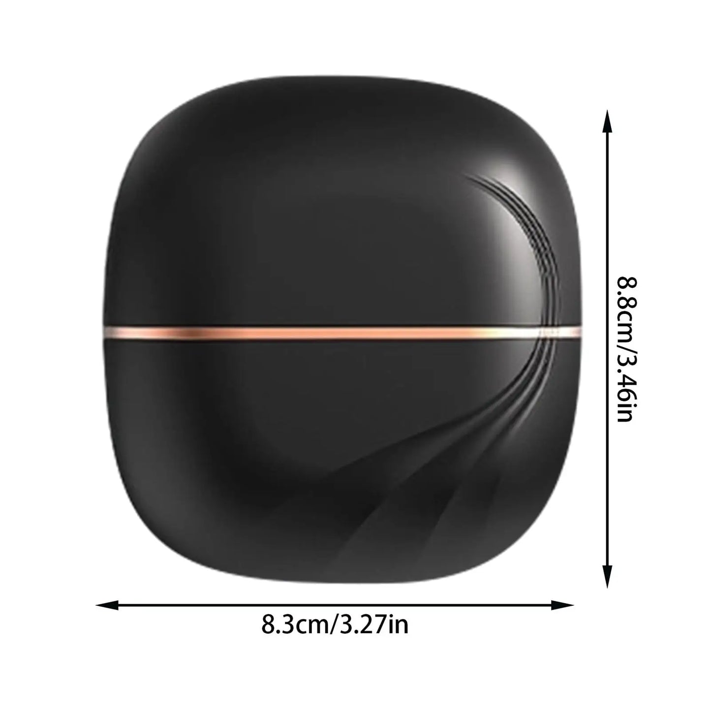 Cordless Mini Hair Straightener Brush – Rechargeable, Anti-Scald &amp; Suitable for Wet and Dry Hair