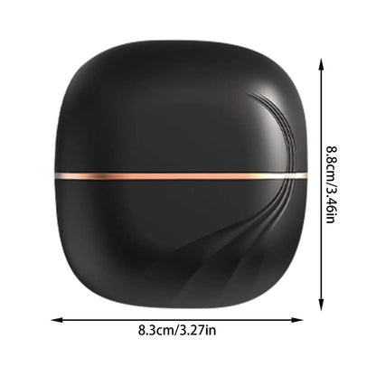 Cordless Mini Hair Straightener Brush – Rechargeable, Anti-Scald &amp; Suitable for Wet and Dry Hair