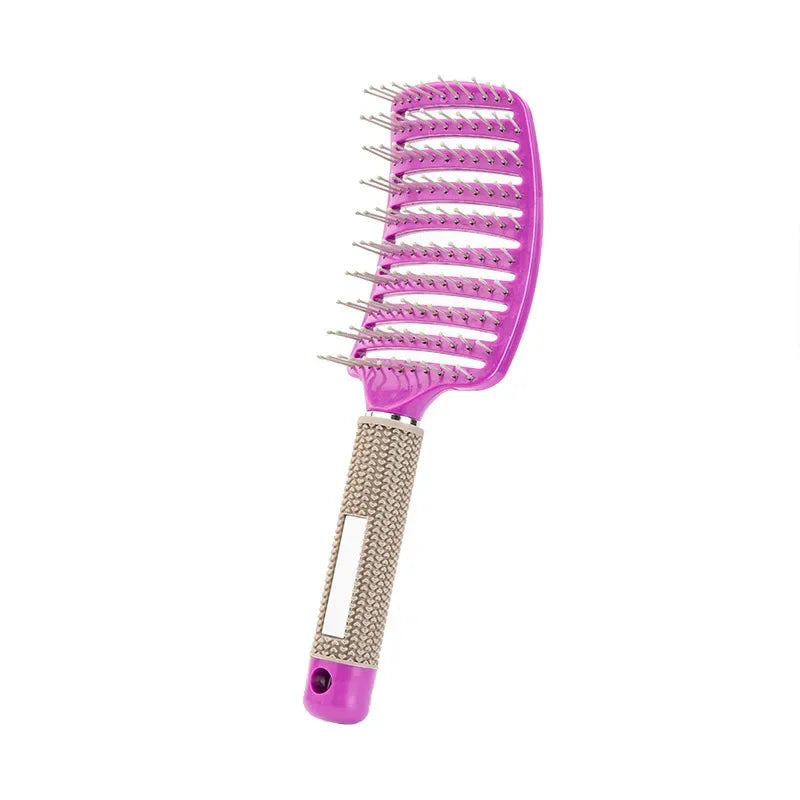 Professional Hairbrush with Scalp Massage – Detangles &amp; Cares For Any Hair Type