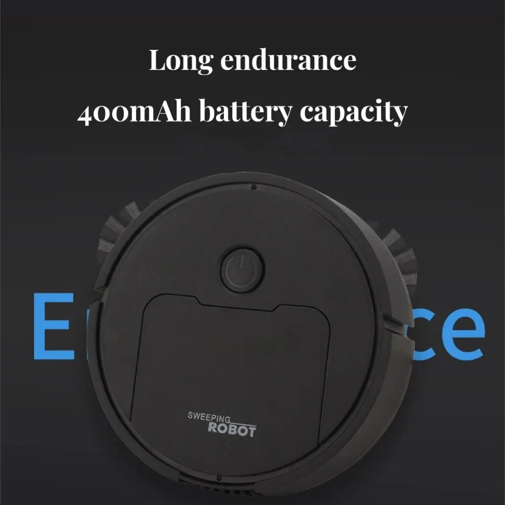 Mini Robot Vacuum Cleaner – 3-in-1 Intelligent Sweeping, Mopping & Dust Collection