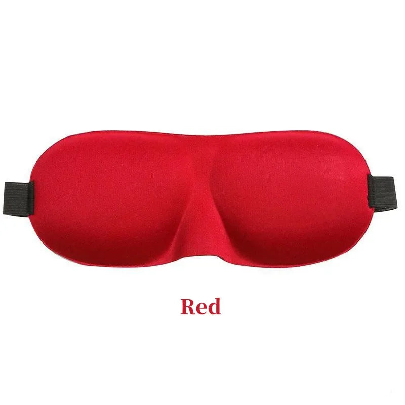 Lightweight 3D Sleep Mask – Soft Contoured Eye Shade for Travel &amp; Rest