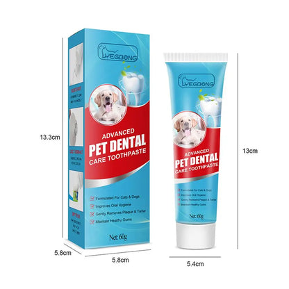 Edible Pet Toothpaste Gel 60g – Dental Care for Dog &amp; Cat | Fresh Breath
