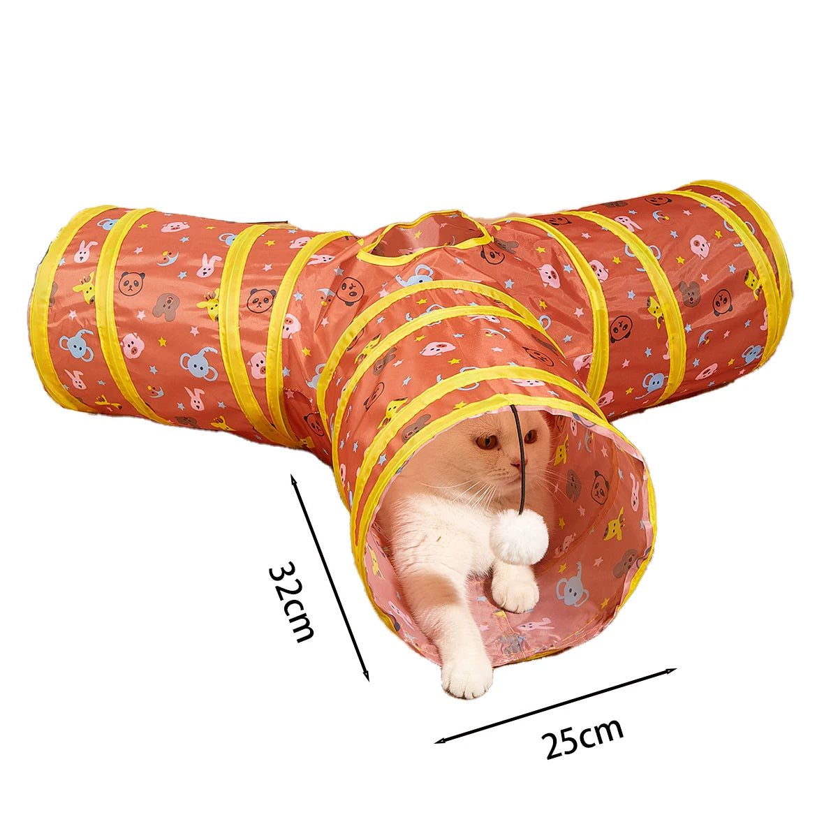 Collapsible Cat Tunnel – Interactive Play Tube for Indoor & Outdoor Fun