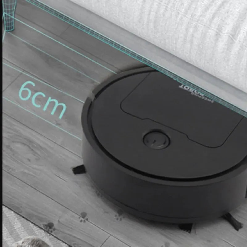Mini Robot Vacuum Cleaner – 3-in-1 Intelligent Sweeping, Mopping & Dust Collection