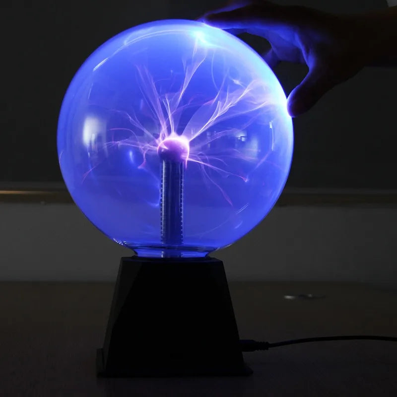 Magic Plasma Ball Lamp – Touch LED Night Lamp | Mood Lighting & Play Light for Children's Room, Party & Decoration
