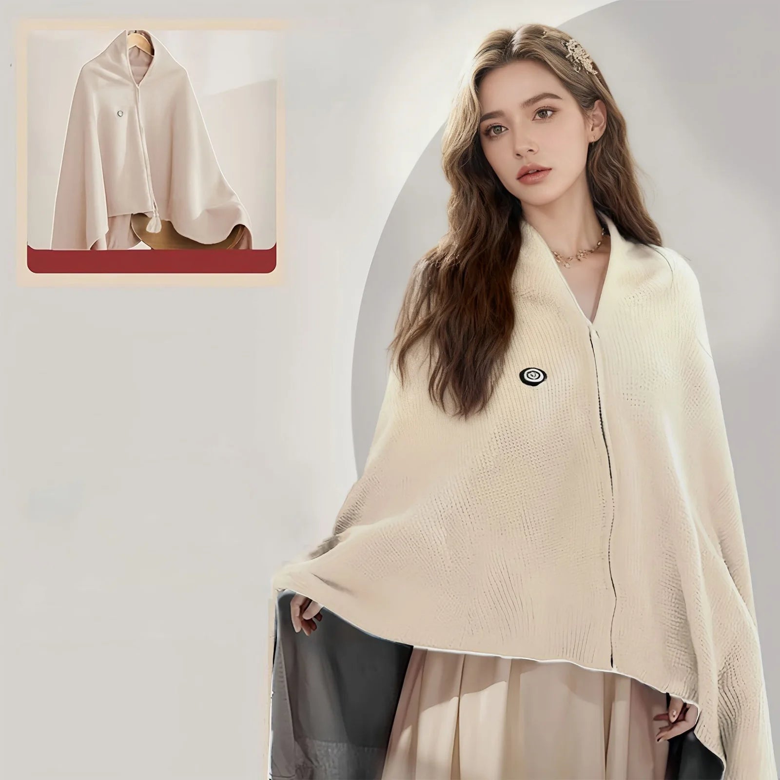 USB Portable Heating Blanket - Dual-Use Shoulder & Knee Warmer