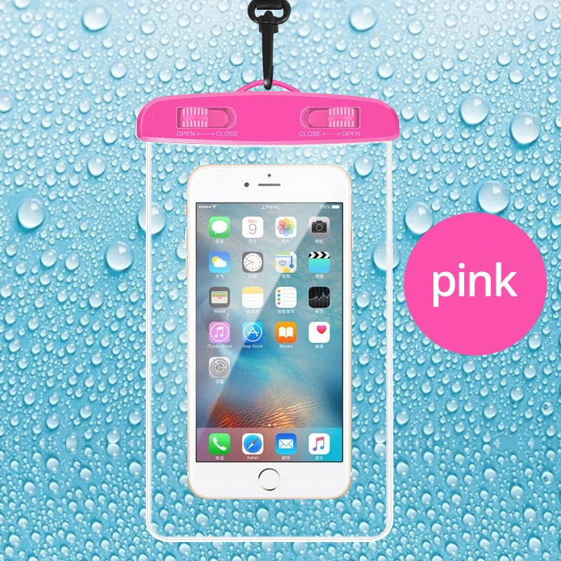 Waterproof Phone Pouch – Universal Underwater Case for Swimming & Water Sports