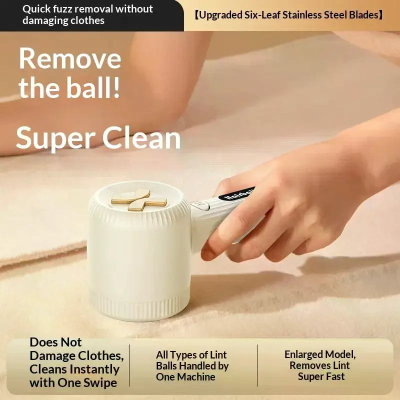Lint Remover For Clothing Electric Pellet Fluff Remover Rechargeable Portable Fabric HairBall Shaver Removes Lint From Clothes