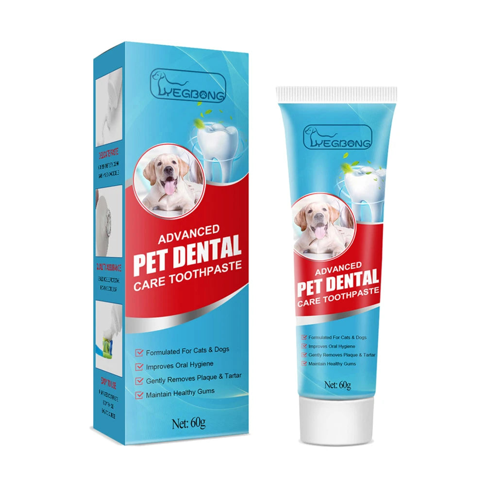 Pet Oral Care Toothpaste – Fresh Breath &amp; Clean Teeth for Dog &amp; Cat | Edible &amp; Safe