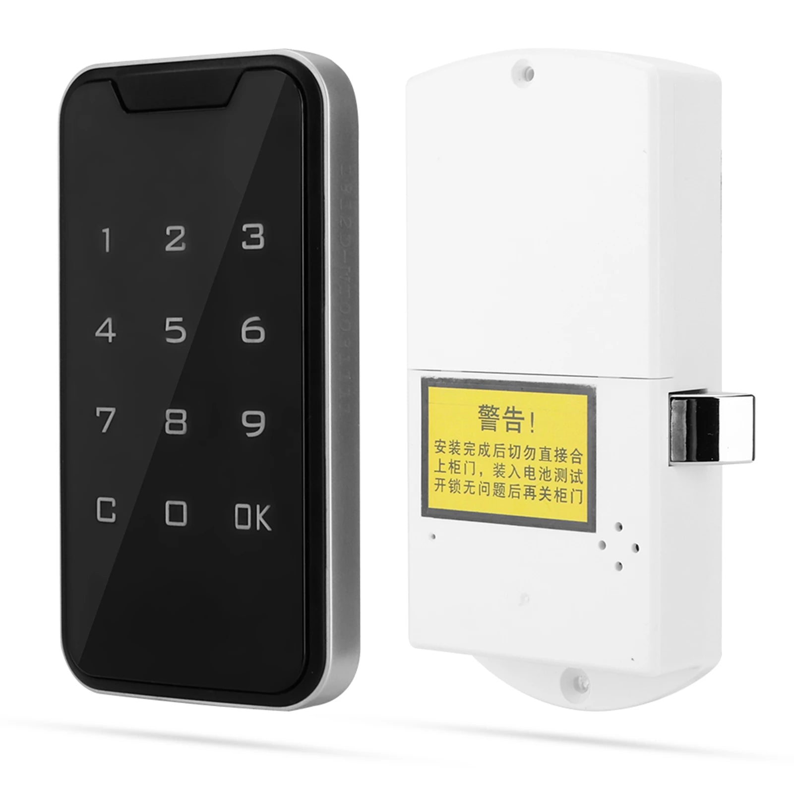 Smart Password Lock - Electronic Touchscreen Lock for Sauna, Gym & Cabinet Drawers