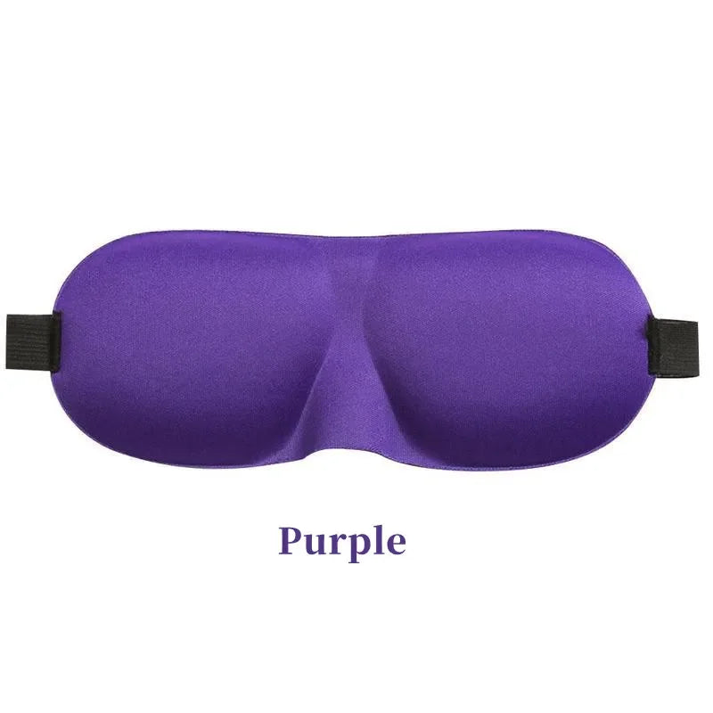 Lightweight 3D Sleep Mask – Soft Contoured Eye Shade for Travel & Rest