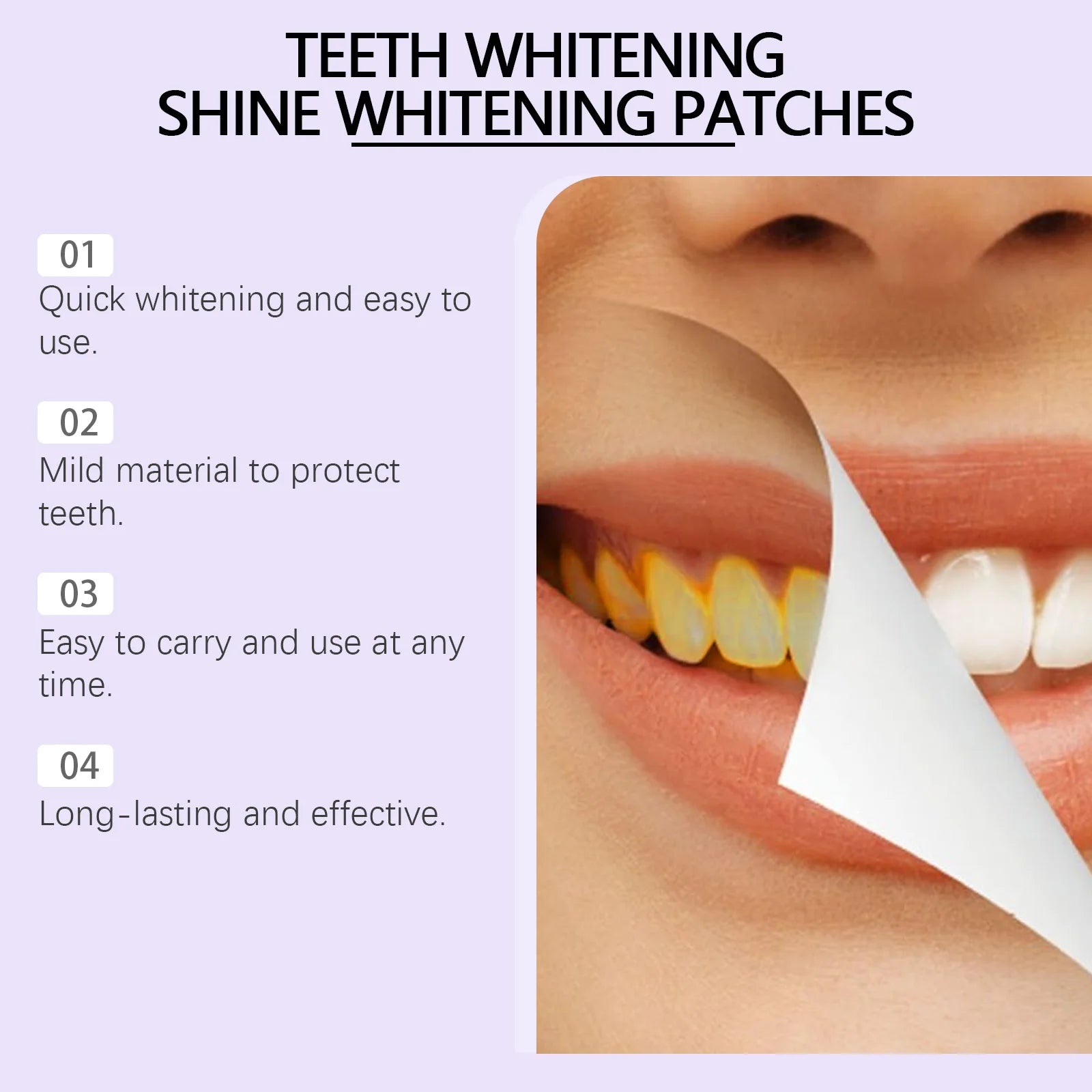 Tooth Cleaning Patches – Moisturizing Oral Care for Daily Use