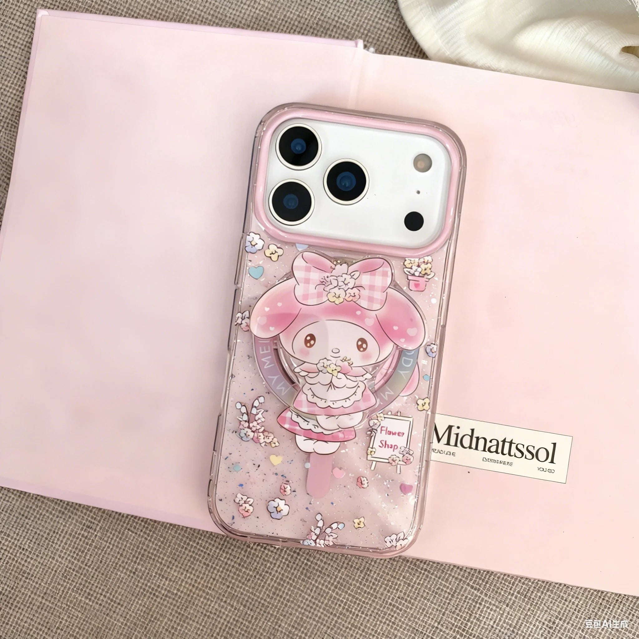 Cute Hello Kitty Phone Case – Anti-Drop Cover for iPhone 17, 16, 15, 14, 13 Pro Max