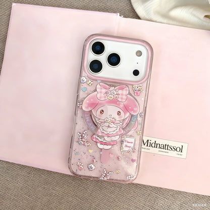 Cute Hello Kitty Phone Case – Anti-Drop Cover for iPhone 17, 16, 15, 14, 13 Pro Max