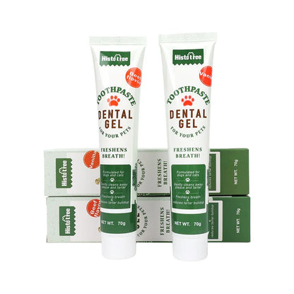 Pet Toothpaste for Dog &amp; Cat – Beef &amp; Vanilla Flavor | Oral Care 60g