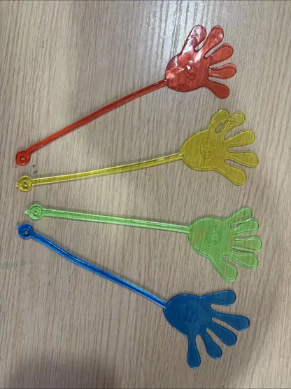 Funny Sticky Hands Toy – 5-50 Pcs Elastic Slap Hands for Kids Party Favors