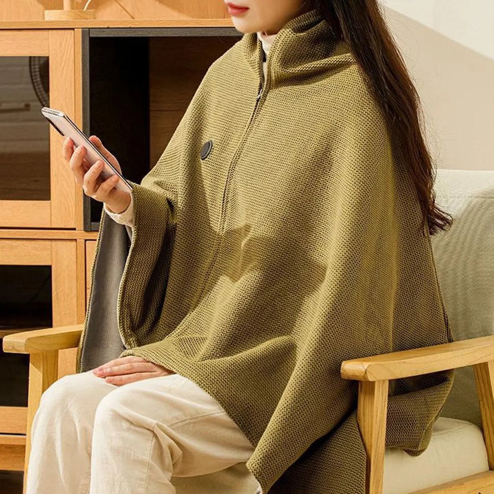 USB Portable Heating Blanket - Dual-Use Shoulder & Knee Warmer