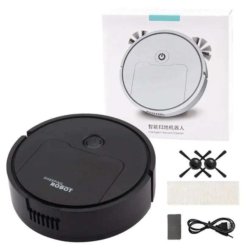 Mini Robot Vacuum Cleaner – 3-in-1 Intelligent Sweeping, Mopping & Dust Collection