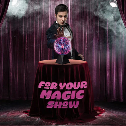 Magic Plasma Ball Lamp – Touch LED Night Lamp | Mood Lighting &amp; Play Light for Children's Room, Party &amp; Decoration