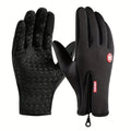 Winter Gloves with Touchscreen – Unisex Warm & Windproof Gloves for Cycling, Driving & Motorcycle