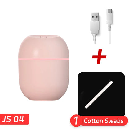 Mini Water Drop Humidifier – USB Desktop Air Atomizer for Home &amp; Office