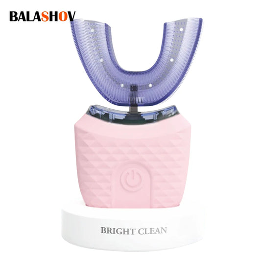 Fully Automatic U-Shaped Electric Toothbrush – 360° Cleaning &amp; Whitening