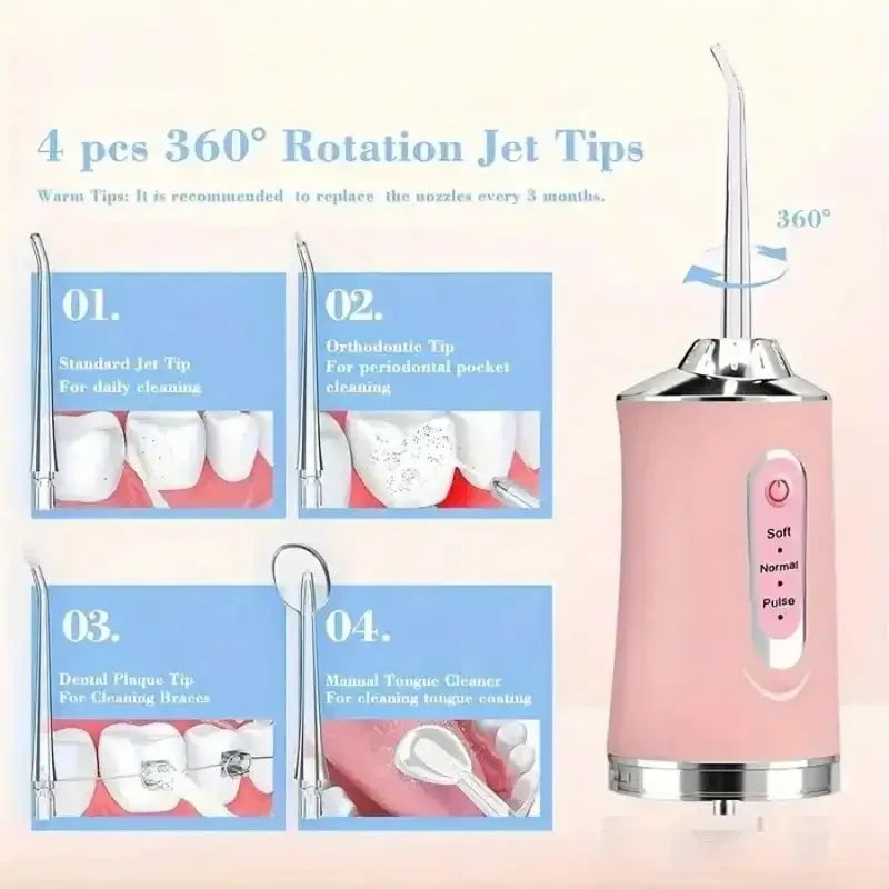 Gentle Electric Mouth Irrigator – Safe & Effective Oral Care