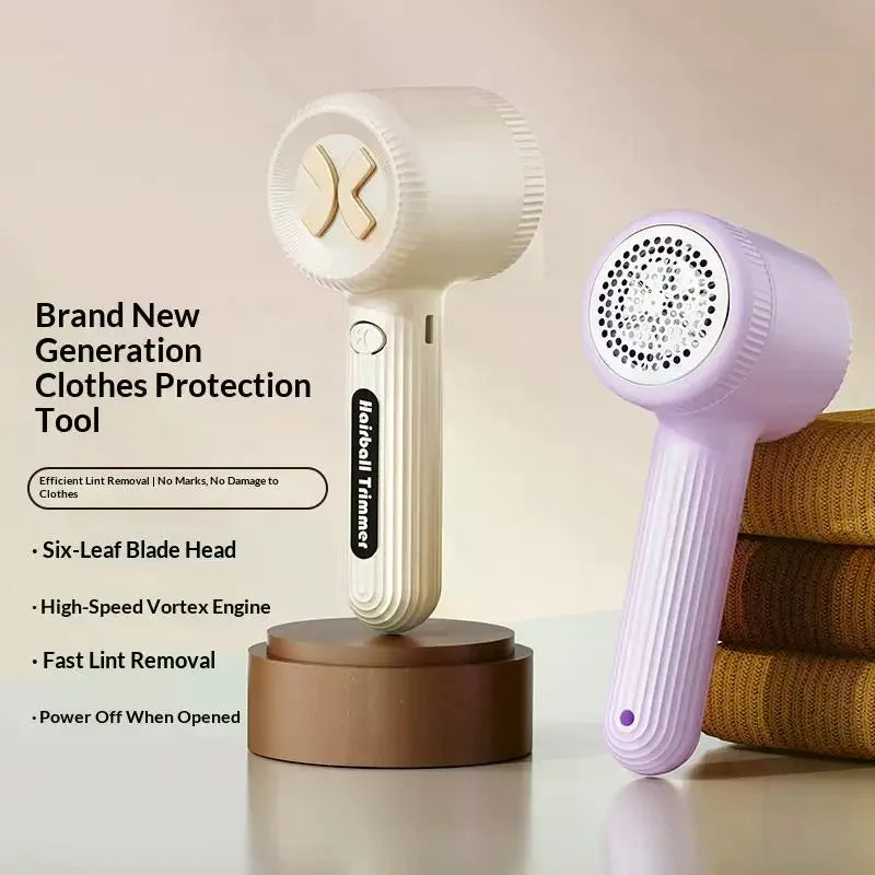 Lint Remover For Clothing Electric Pellet Fluff Remover Rechargeable Portable Fabric HairBall Shaver Removes Lint From Clothes