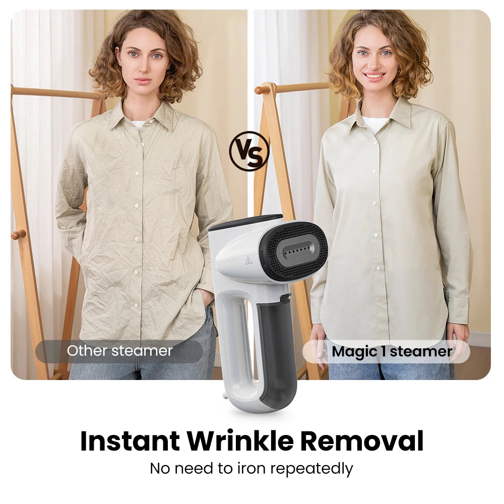 Neakasa Handheld Garment Steamer - One-Hand Portable Clothes Steamer