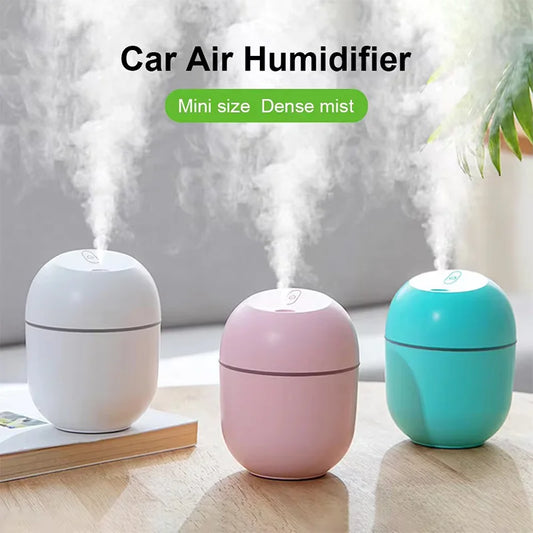 Mini Water Drop Humidifier – USB Desktop Air Atomizer for Home &amp; Office