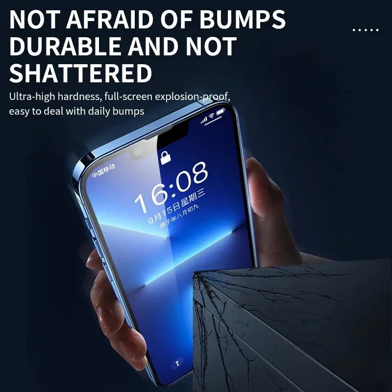 Tempered Glass Screen Protector (3-Pack) for iPhone – Anti-Scratch & Anti-Breakage Protective Glass for iPhone 6 to 16 Pro Max