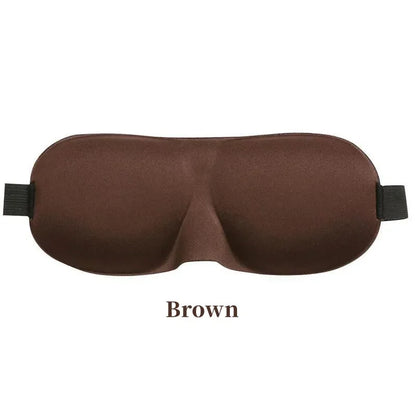 Lightweight 3D Sleep Mask – Soft Contoured Eye Shade for Travel &amp; Rest