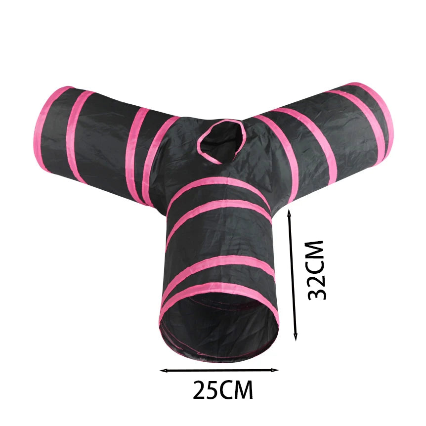 Collapsible Cat Tunnel – Interactive Play Tube for Indoor & Outdoor Fun