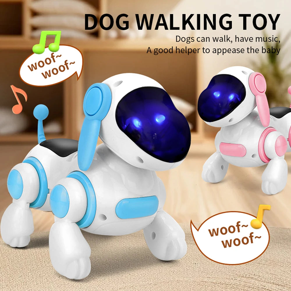 Smart Interactive Robotic Dog – Walking, Singing & Educational Toy for Children
