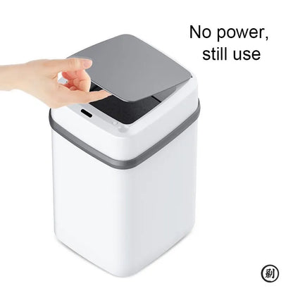 13L Smart Touch Trash Can – Automatic Kitchen &amp; Bathroom Waste Bin