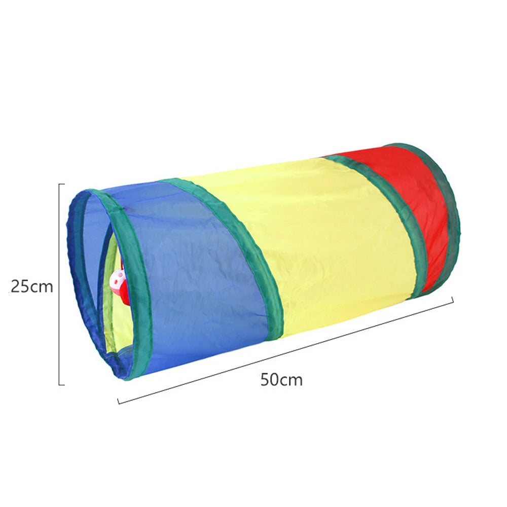 Collapsible Cat Tunnel – Interactive Play Tube for Indoor & Outdoor Fun