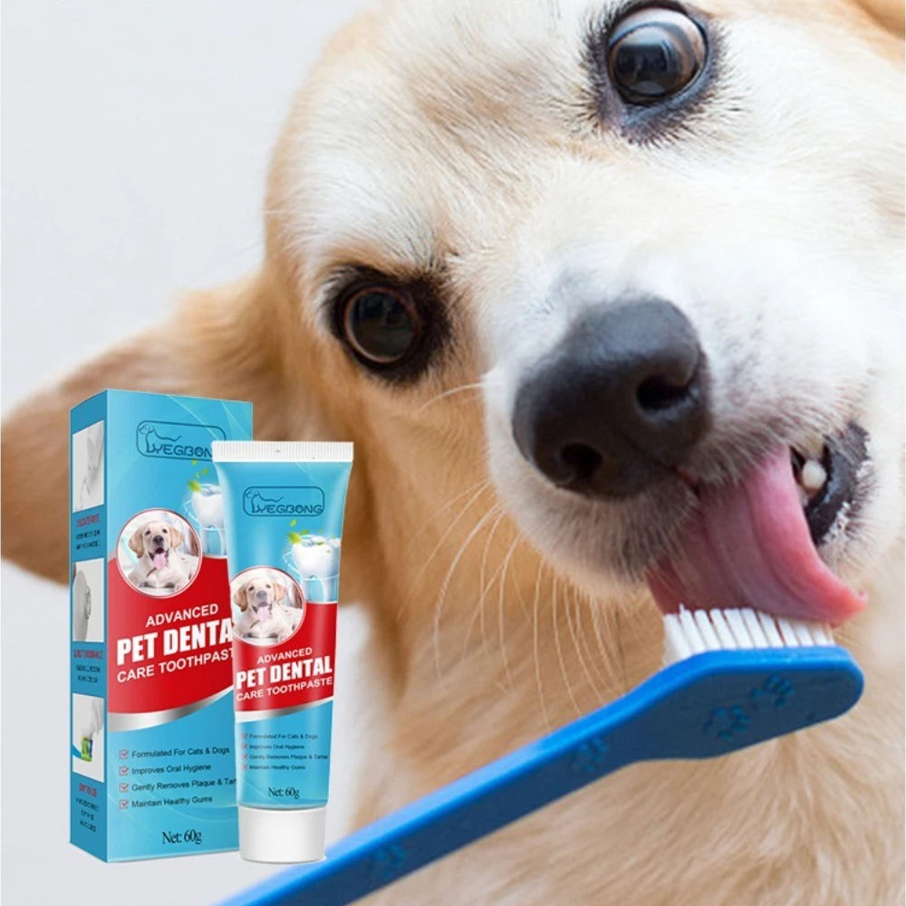 Pet Oral Care Toothpaste – Fresh Breath & Clean Teeth for Dog & Cat | Edible & Safe