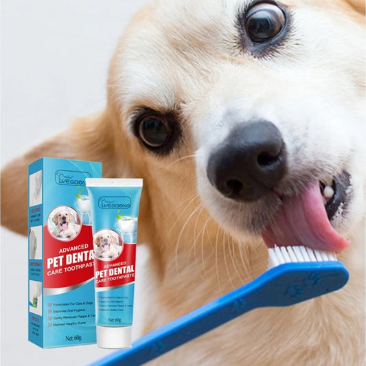 Pet Oral Care Toothpaste – Fresh Breath &amp; Clean Teeth for Dog &amp; Cat | Edible &amp; Safe