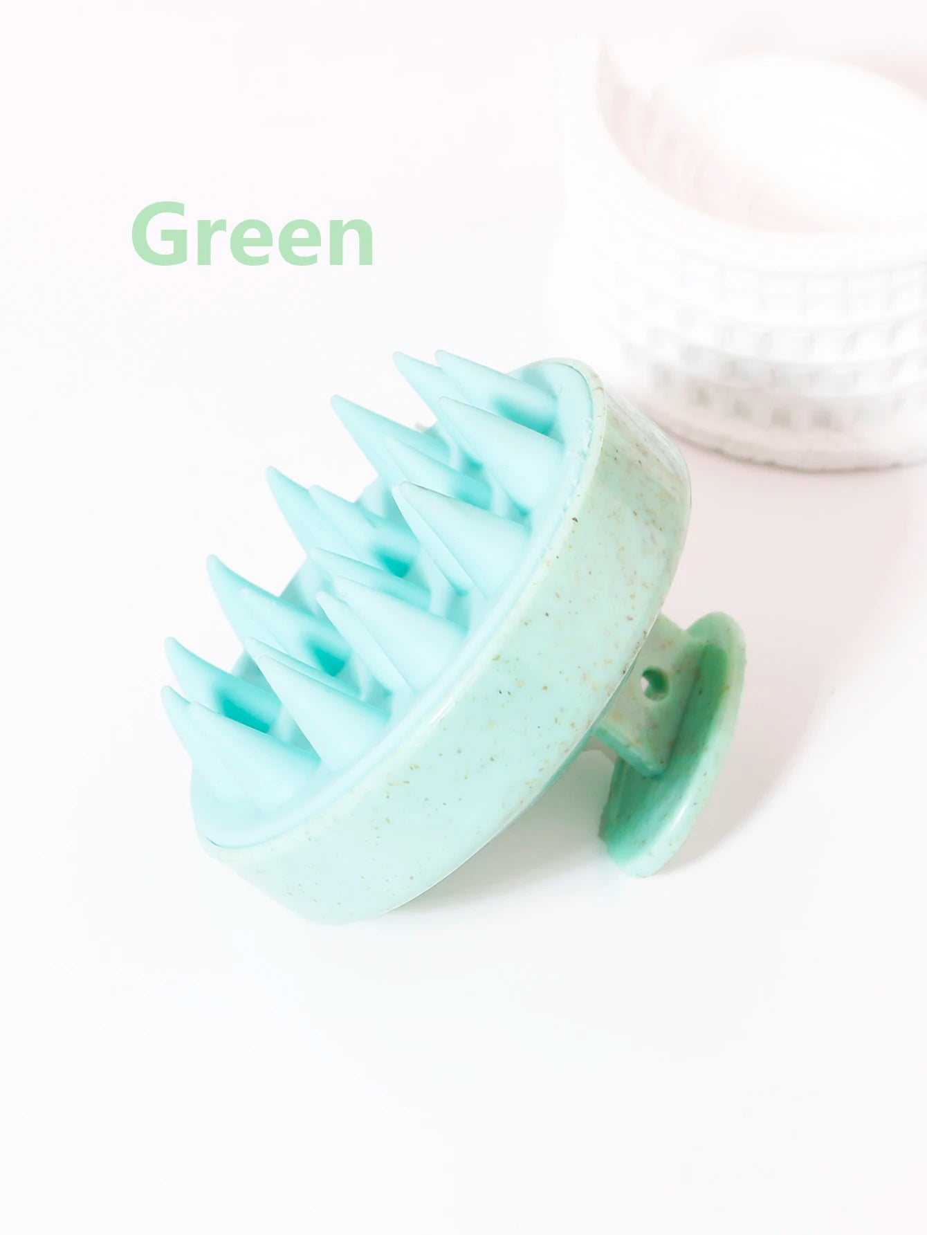 Silicone Scalp Massage Brush – Shampoo Brush for Hair Washing | Salon &amp; Home