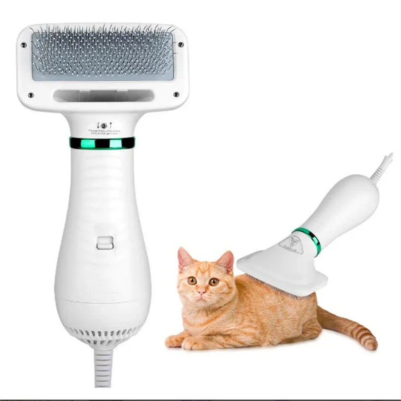 2-in-1 Pet Dryer &amp; Brush – Professional Dryer for Dog &amp; Cat | Air Drying