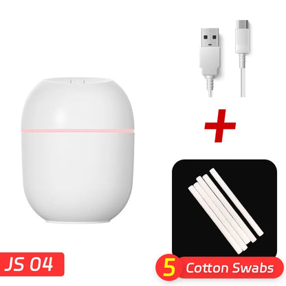 Mini Water Drop Humidifier – USB Desktop Air Atomizer for Home &amp; Office