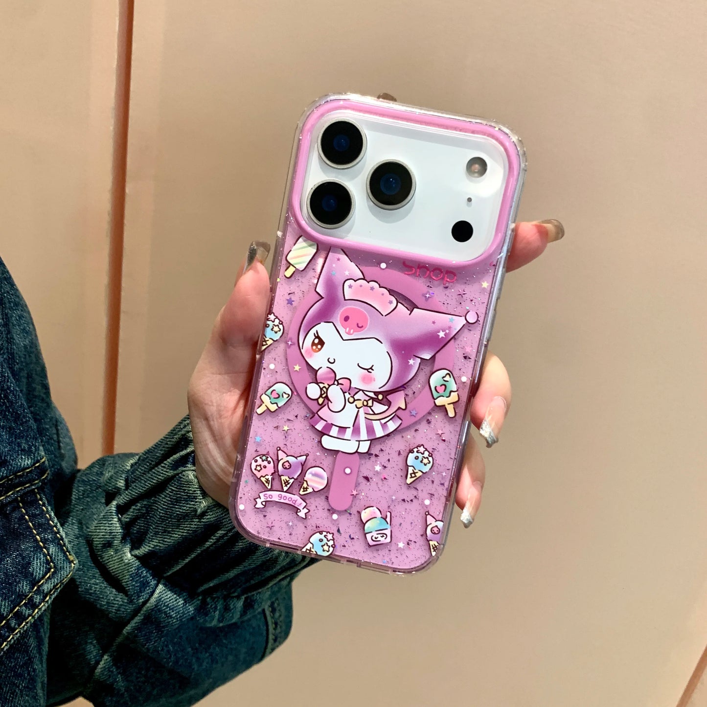 Cute Hello Kitty Phone Case – Anti-Drop Cover for iPhone 17, 16, 15, 14, 13 Pro Max